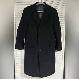 Men’s vintage large “Black Diamond cashmere” coat